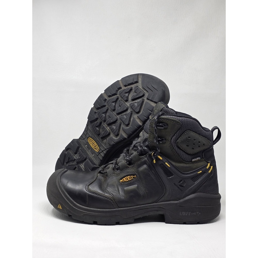 KEEN Utility 1021469D Men Size 11D Dover Waterproof Earth Boots Work Shoes COMP